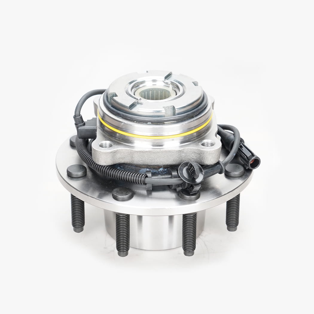 HANHUB 515075 CUCHO DE RUEDA PARTIDAD Y CONJUNTO DEL CAMINO COMPABILIBLE con F-250 Super Duty F-350 Super Duty Reemplaza SP580204 BR930426 F81A2B663BE F81Z1104BE FW775 8 LUG