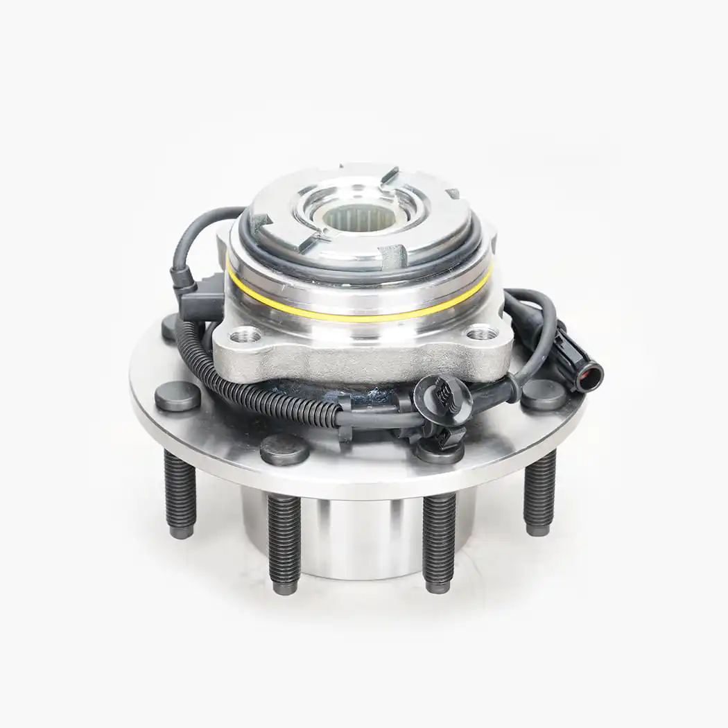 HANHUB 515075 CUCHO DE RUEDA PARTIDAD Y CONJUNTO DEL CAMINO COMPABILIBLE con F-250 Super Duty F-350 Super Duty Reemplaza SP580204 BR930426 F81A2B663BE F81Z1104BE FW775 8 LUG