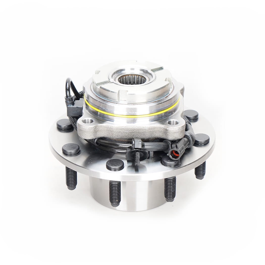 HANHUB 515077 CUBLO DE RUEDA DEL CONDAD y el conjunto de rodamiento compatible con F-250 Super Duty F-350 Super Duty F-450 Super Duty F-550 Super Duty Reemplaza HA590425 BR930425 F81A2B663CE FW777 8-LUG 8