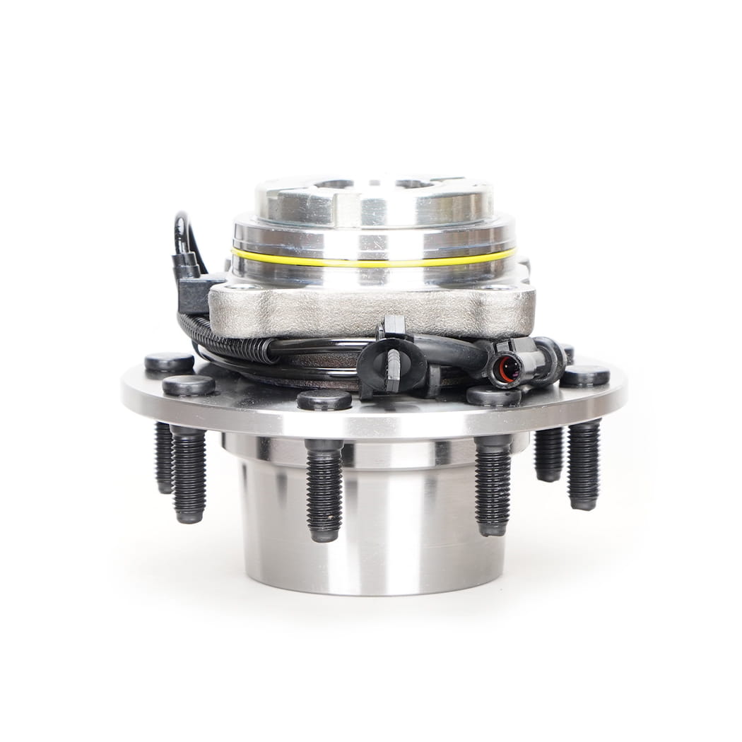 HANHUB 515077 CUBLO DE RUEDA DEL CONDAD y el conjunto de rodamiento compatible con F-250 Super Duty F-350 Super Duty F-450 Super Duty F-550 Super Duty Reemplaza HA590425 BR930425 F81A2B663CE FW777 8-LUG 8