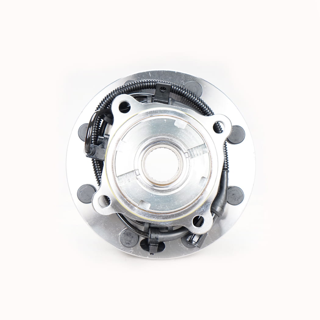 HANHUB 515077 CUBLO DE RUEDA DEL CONDAD y el conjunto de rodamiento compatible con F-250 Super Duty F-350 Super Duty F-450 Super Duty F-550 Super Duty Reemplaza HA590425 BR930425 F81A2B663CE FW777 8-LUG 8