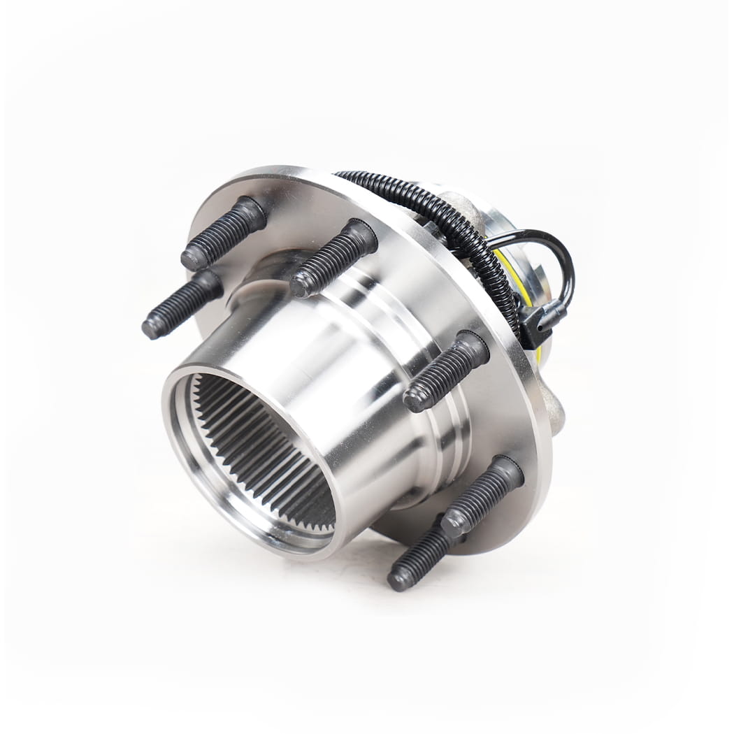 HANHUB 515077 CUBLO DE RUEDA DEL CONDAD y el conjunto de rodamiento compatible con F-250 Super Duty F-350 Super Duty F-450 Super Duty F-550 Super Duty Reemplaza HA590425 BR930425 F81A2B663CE FW777 8-LUG 8